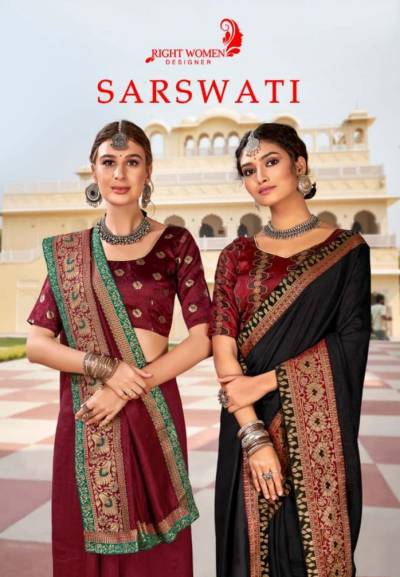 SARSWATI BY RIGHT WOMEN DESIGNER VICHITRA SAREE WHOLESALER IN INDIA